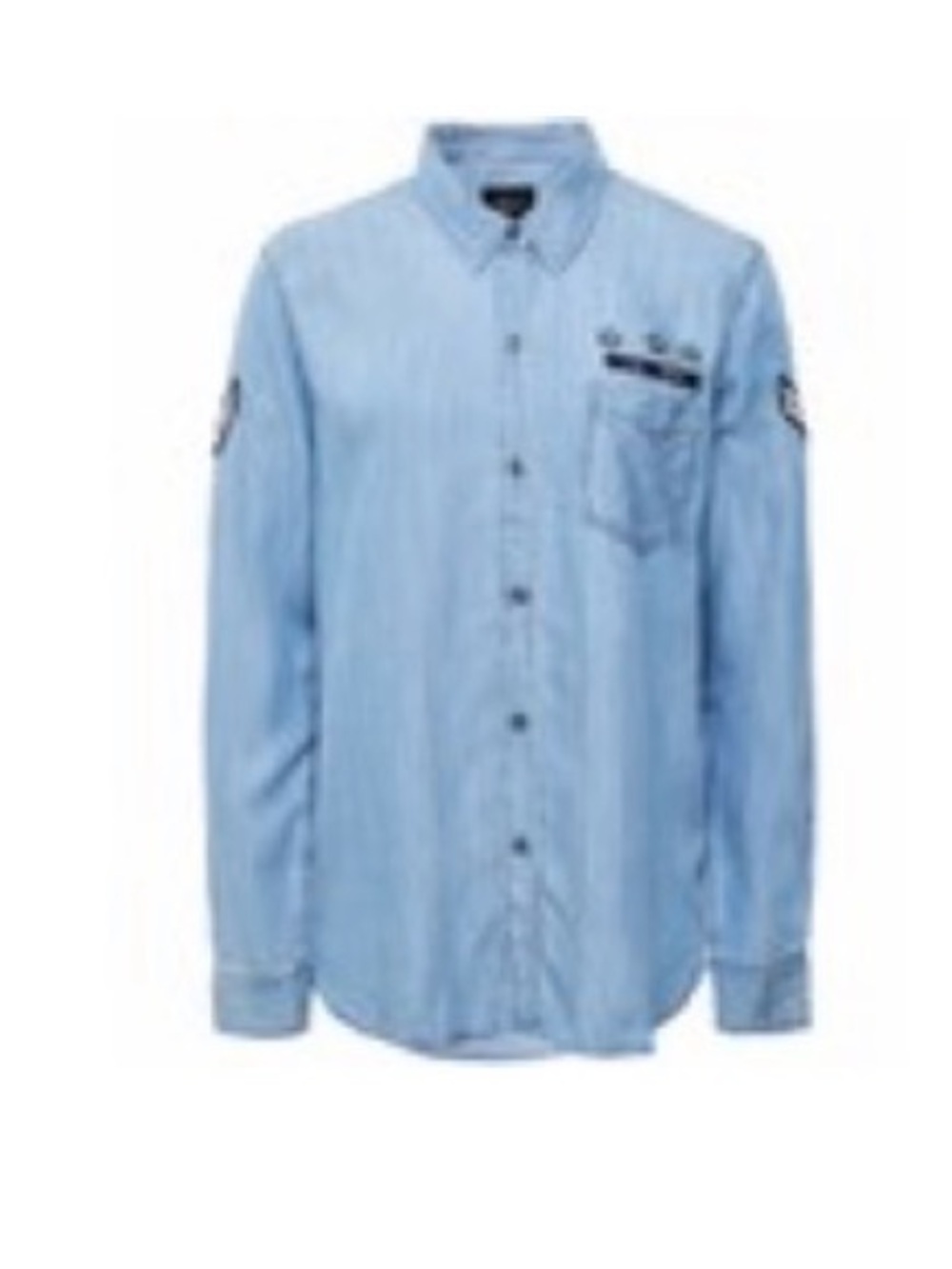Rails ‘Calder’ Military Patch Button-Down Shirt